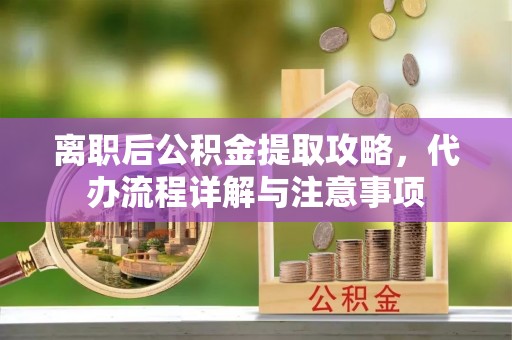 沽源离职后公积金提取攻略，代办流程详解与注意事项