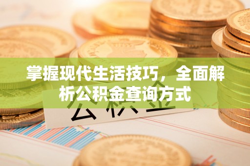 沽源掌握现代生活技巧，全面解析公积金查询方式