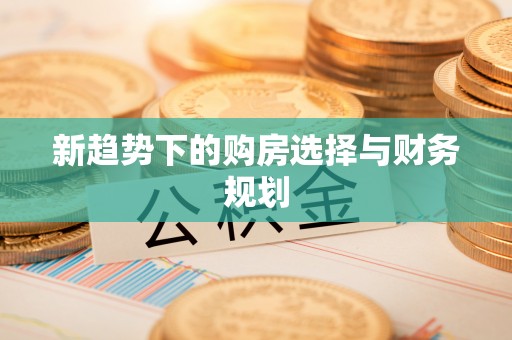 沽源新趋势下的购房选择与财务规划