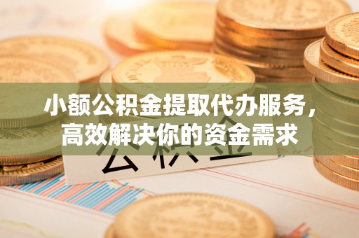 沽源小额公积金提取代办服务，高效解决你的资金需求