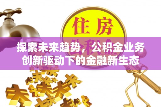 沽源探索未来趋势，公积金业务创新驱动下的金融新生态