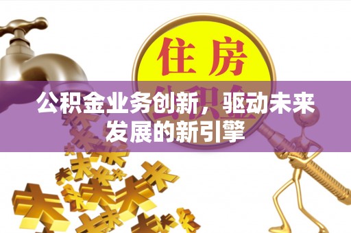 沽源公积金业务创新，驱动未来发展的新引擎