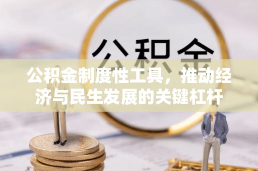 沽源公积金制度性工具，推动经济与民生发展的关键杠杆