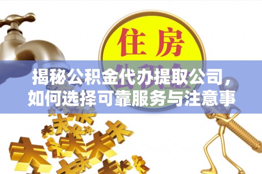 沽源揭秘公积金代办提取公司，如何选择可靠服务与注意事项