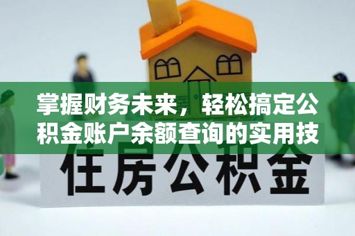 沽源掌握财务未来，轻松搞定公积金账户余额查询的实用技巧