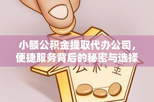沽源小额公积金提取代办公司，便捷服务背后的秘密与选择指南
