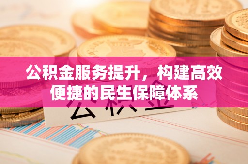 沽源公积金服务提升，构建高效便捷的民生保障体系