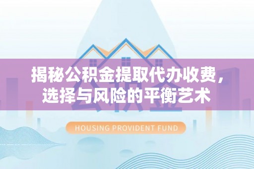 沽源揭秘公积金提取代办收费，选择与风险的平衡艺术