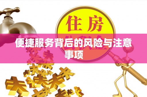 沽源便捷服务背后的风险与注意事项